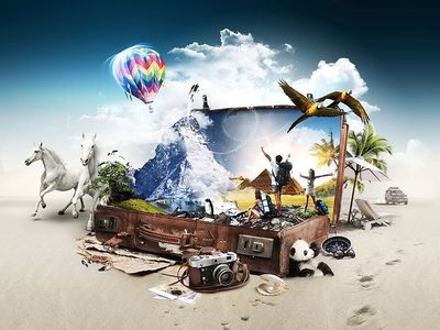 藝術(shù)與商業(yè)的完美融合 國(guó)外頂尖廣告設(shè)計(jì)中的創(chuàng)意海報(bào)與素材合成